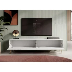 Meubella - TV-Meubel Winq 2 - Wit - 180 cm