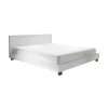 Meubella - Tweepersoonsbed George - Wit - 140x200 cm