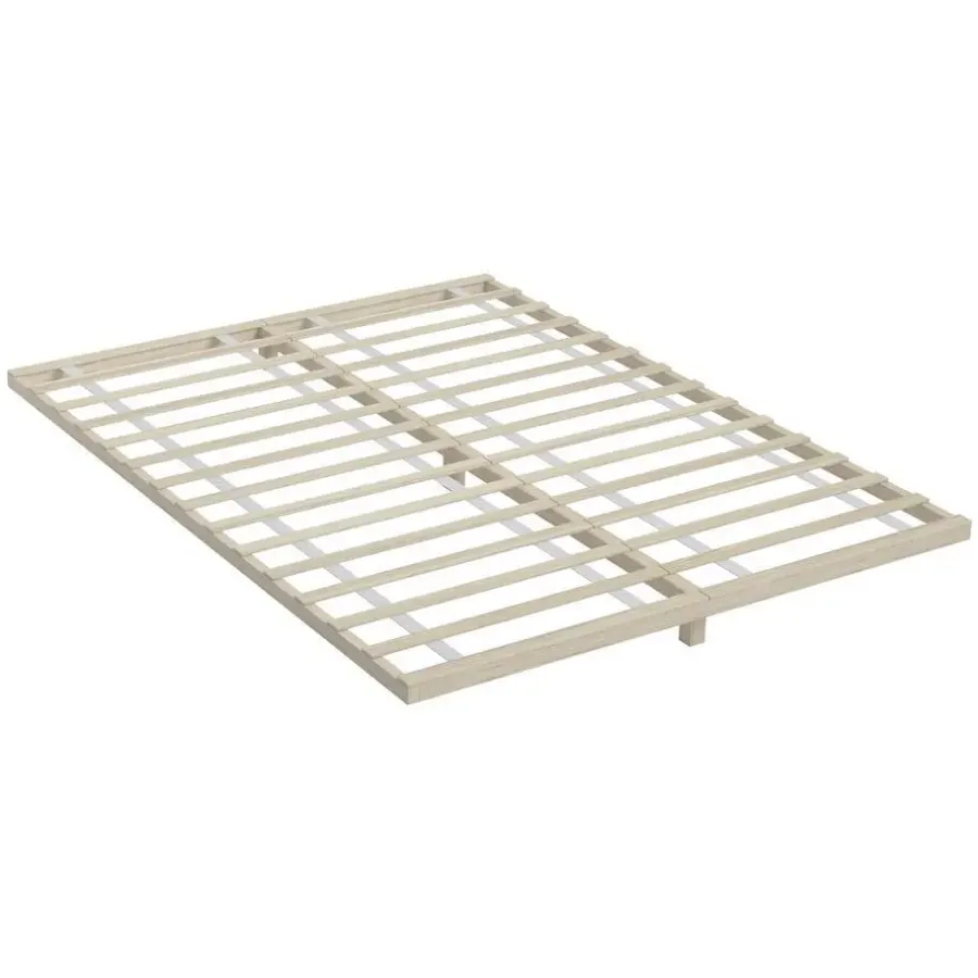 2-Persoons Bedden-Meubella - Tweepersoonsbed Monaco - Eiken - 160x200 cm