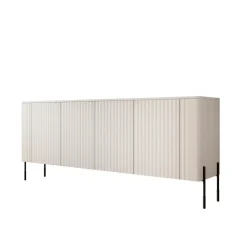Dressoirs-Meubella - Vivi - Dressoir - Beige - 190 cm