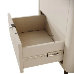 Wandkasten-Meubella - Wandkast Mace - Beige - 60 cm