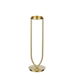 Mica Decorations Aletta Kandelaar - L15 x B15 x H48 cm - Metaal - Goud