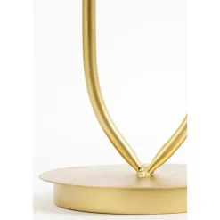 Mica Decorations Aletta Kandelaar - L15 x B15 x H48 cm - Metaal - Goud