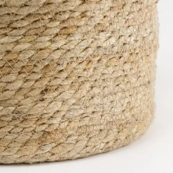 Opbergmanden-Mica Decorations Atlantic Mand voor Planten Set van 2 - Ø30 cm - Crème
