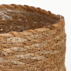Bloempotten|Bloempotten Voor Binnen-Mica Decorations Atlantic Mand voor Planten Set van 3
