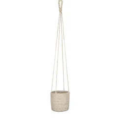 Mica Decorations Atlantic Mand voor Planten Set van 2 - Ø16 cm - Crème