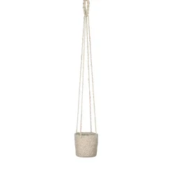 Mica Decorations Atlantic Mand voor Planten Set van 2 - Ø16 cm - Crème