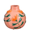 Mica Decorations Ava Vaas - H20 x Ø20 cm - Keramiek - Roze