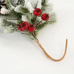 Mica Decorations Belfort Guirlande - L178 cm - Groen