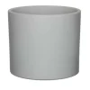 Bloempotten Voor Binnen-Mica Decorations Bloempot - lichtgrijs - keramiek - 17 x 14 cm