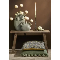 Mica Decorations Bold Houten Bankje - L80 cm - Gerecycled Hout