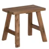 Krukjes-Mica Decorations Bold Houten Krukje - L38 cm - Gerecycled Hout