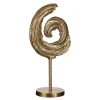Beelden-Mica Decorations Curla Woondecoratie - L23 x B15 x H46 cm - Goud