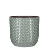 Bloempotten Voor Binnen-Mica Decorations Daan Bloempot - H20,5 x Ø21,5 cm - Groen