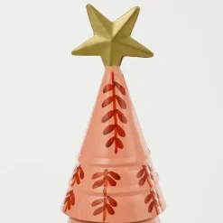 Kerstbomen-Mica Decorations Decoratie Kerstboom - H40 x Ø13 cm - IJzer - Roze