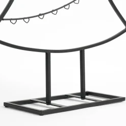 Kerstbomen-Mica Decorations Decoratie Kerstboom - L50 x B15 x H105 cm - IJzer - Zwart