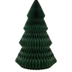 Kerstbomen-Mica Decorations Decoratie Kerstboom - H212 x Ø120 cm - Papier - Groen
