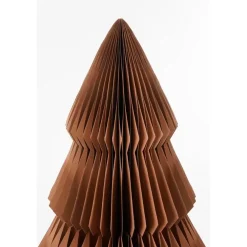 Kerstbomen-Mica Decorations Decoratie Kerstboom - H152 x Ø104 cm - Papier - Bruin