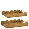 Mica Decorations Eleta Dienblad - Set van 2 - L50 x B35 x H8 cm