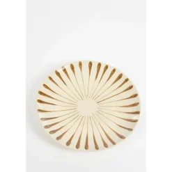 Mica Decorations Elsie Dinerbord - Assorti - H3 x Ø26 cm - Bruin
