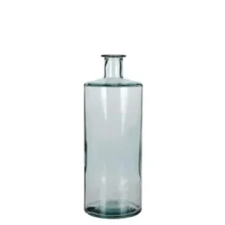 Vazen-Mica Decorations Guan Glazen Fles - H40 x Ø15 cm - Transparant