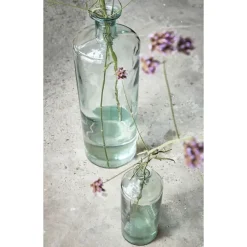 Vazen-Mica Decorations Guan Glazen Fles - H40 x Ø15 cm - Transparant