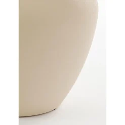 Mica Decorations Gyge Vaas - L26 x B22 x H31 cm - Metaal - Off-white