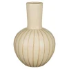 Mica Decorations Holm Vaas - H42 x Ø27,5 cm - Keramiek - Crème