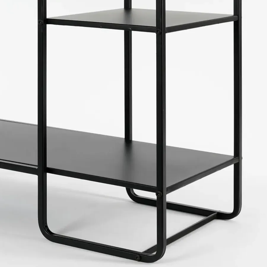 Wandrekken-Mica Decorations Jules Open kast - L76 x B30 x H178 cm - Zwart