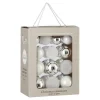 Mica Decorations Kerstballen Set - 26 Stuks - Ø7 cm - Glas - Wit