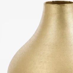Mica Decorations Kyan Vaas - H31 x Ø25 cm - Aluminium - Champagne