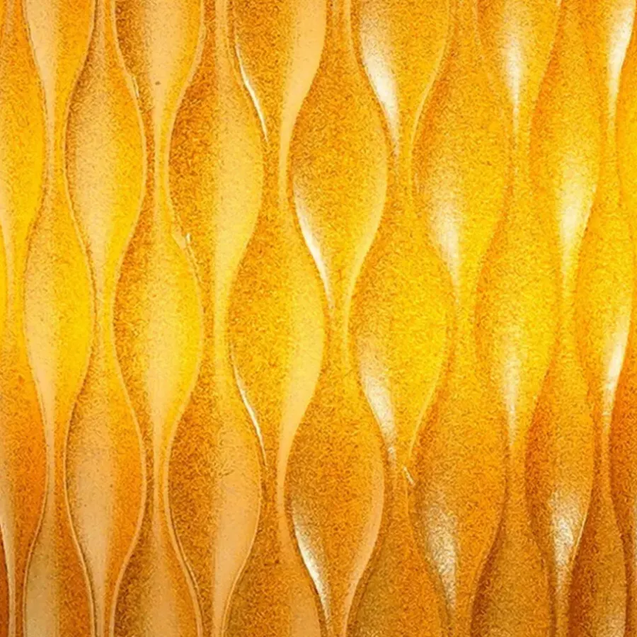 Kaarsen-Mica Decorations LED stompkaarsen - 3x st- goud -10/12.5/15 cm