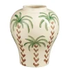Vazen-Mica Decorations Paradiso Vaas - H32 x Ø26 cm - Keramiek - Off-white
