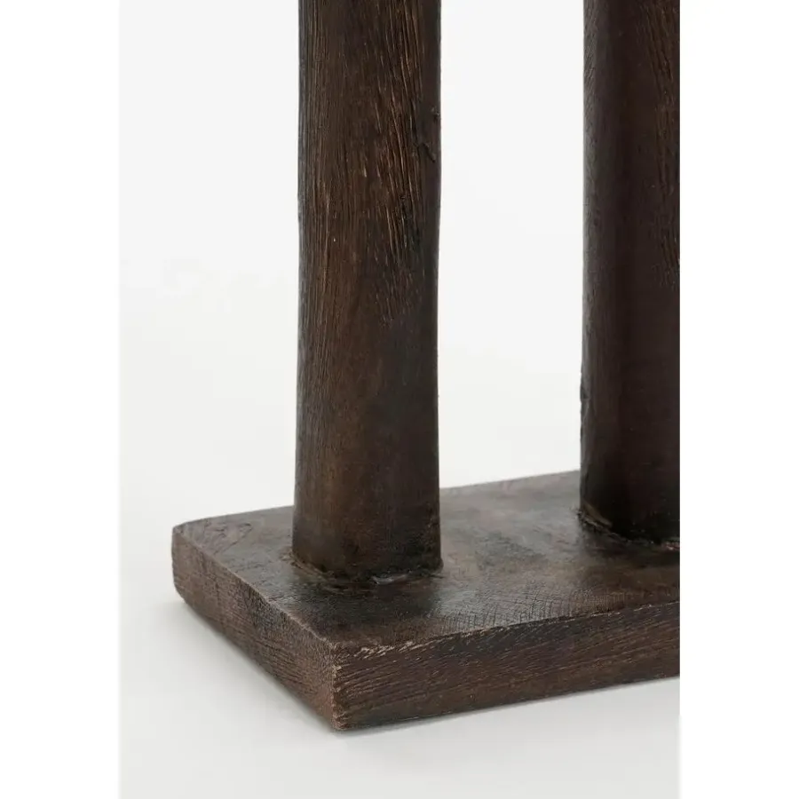 Beelden-Mica Decorations Pegara Woondecoratie - L7 x B18 x 46 cm - FSC 100%
