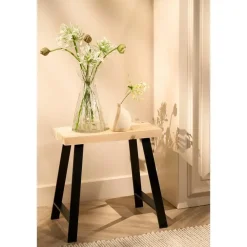 Mica Decorations Plano Kruk - L46 x B32 x H46 cm - Lichtbruin
