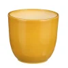 Bloempotten Voor Binnen-Mica Decorations Planten/bloempot Tusca - geel - D12 x H11cm