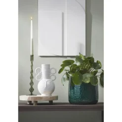 Bloempotten Voor Binnen-Mica Decorations Plantenpot - Keramiek - green - 24 x 21 cm