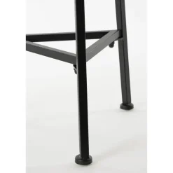 Mica Decorations Plantentafel - H120 x Ø35 cm - Metaal - Zwart