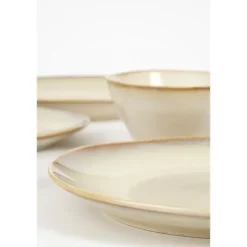 Mica Decorations Racco Serviesset 4 Persoons - Steengoed - Beige