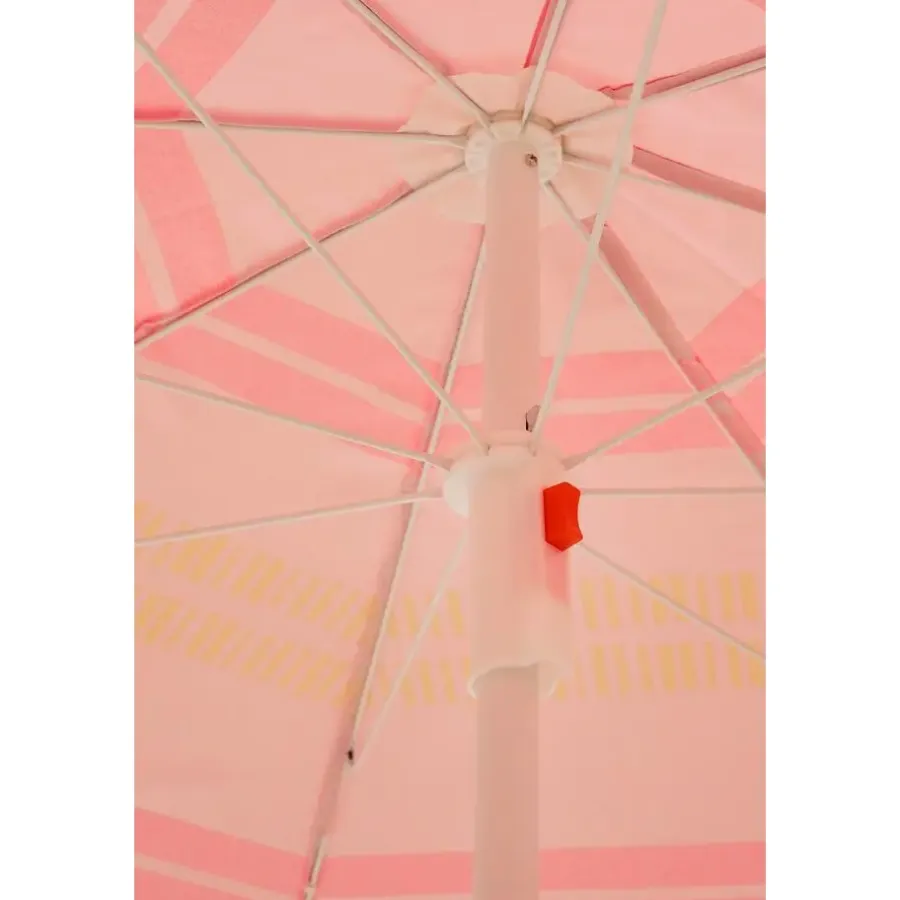 Parasols-Mica Decorations Strandparasol - H180 x Ø160 cm - Lichtroze
