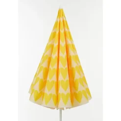 Parasols-Mica Decorations Strandparasol - H180 x Ø160 cm - Geel