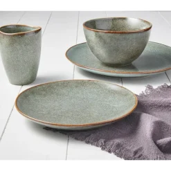 Serviessets-Mica Decorations Tabo Serviesset 4 persoons Keramiek Groen