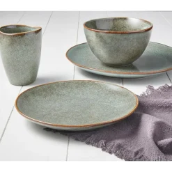 Serviessets-Mica Decorations Tabo Serviesset 4 persoons Keramiek Groen
