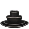 Serviessets-Mica Decorations Tabo Serviesset 4 persoons Keramiek Zwart