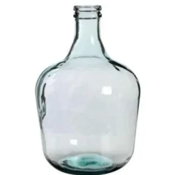 Mica Decorations Vaas Diego - flessenhals - gerecycled glas - 42 cm