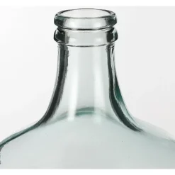 Mica Decorations Vaas Diego - flessenhals - gerecycled glas - 42 cm