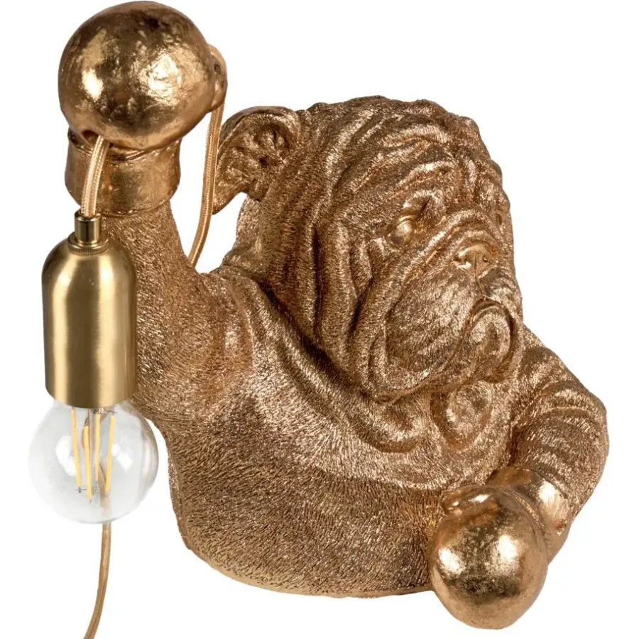 Tafellampen-Leen Bakker MIKE - Tafellamp - Goud - Polyresin