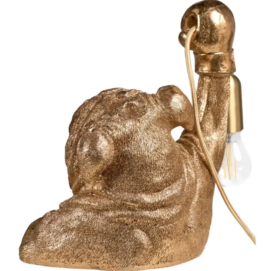 Tafellampen-Leen Bakker MIKE - Tafellamp - Goud - Polyresin