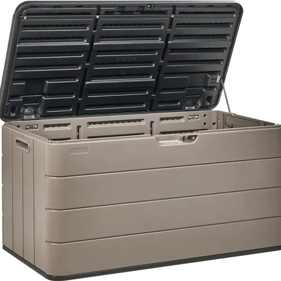 Leen Bakker MILIES - Kussenbox - Bruin - 116 x 60 cm - Synthetisch materiaal