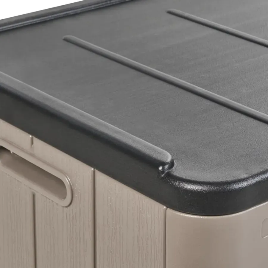 Leen Bakker MILIES - Kussenbox - Bruin - 116 x 60 cm - Synthetisch materiaal